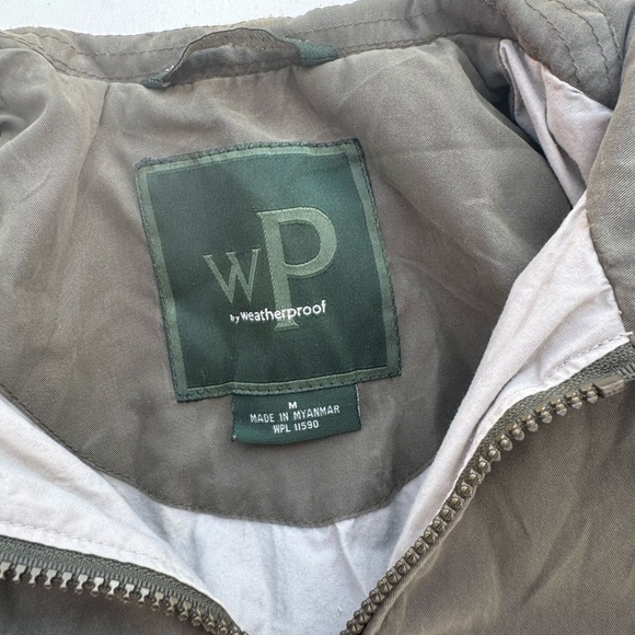 Weatherproof Men's Khaki Bomber Jacket - Picture 3 of 3